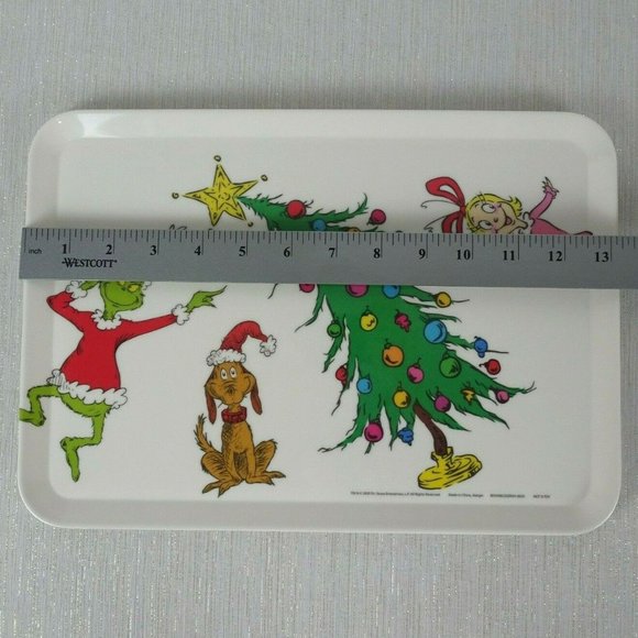 New Dr Seuss Grinch Cindy Lou Christmas Tray - Picture 8 of 8